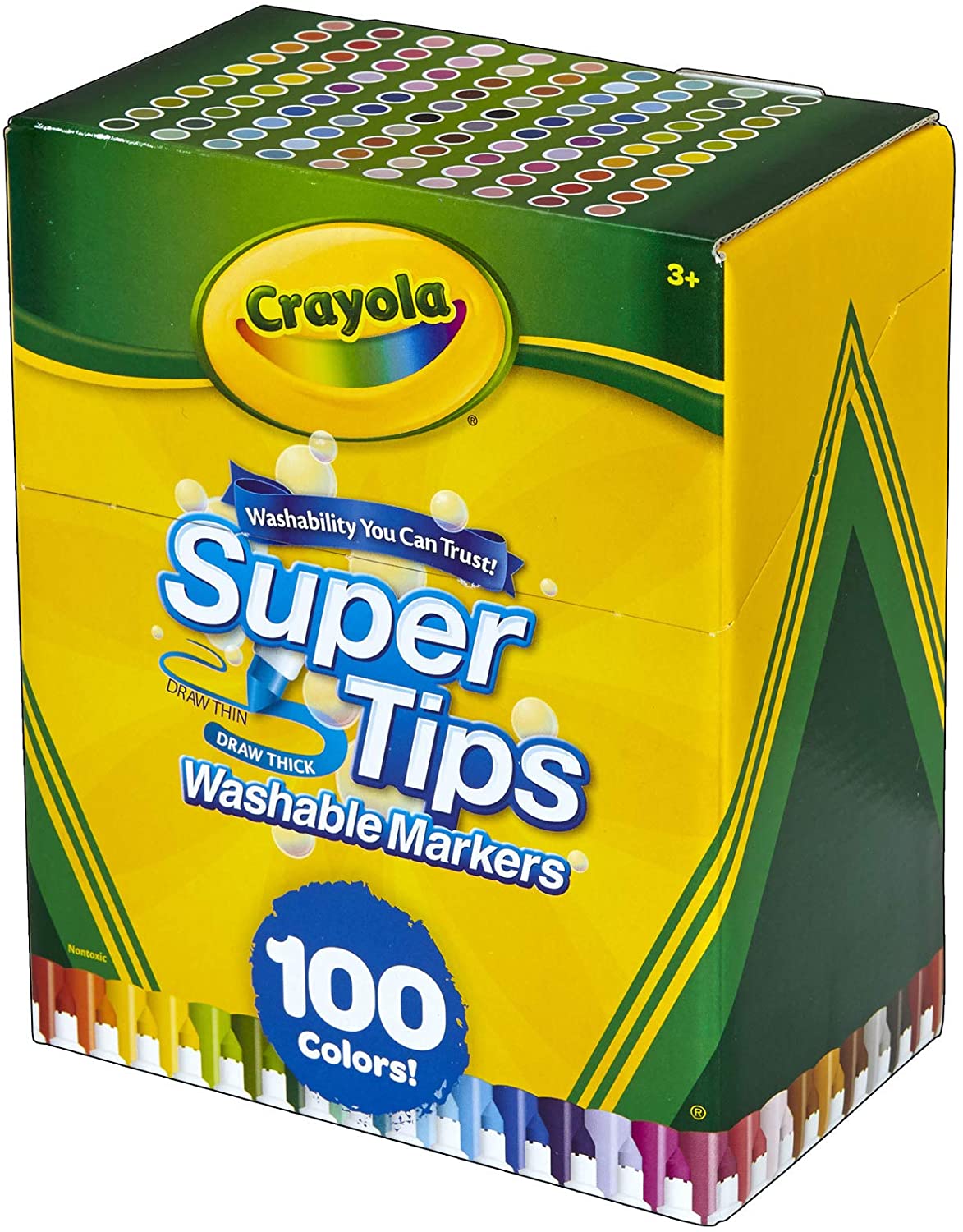 MARCADORES SUPER TIPS de 100 COLORES