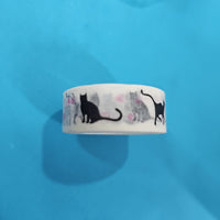 1 ROLLO DE WASHI TAPE DE GATITOS