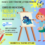 Curso de vacaciones - Dibujo y Pintura para niños de 6 a 12 años