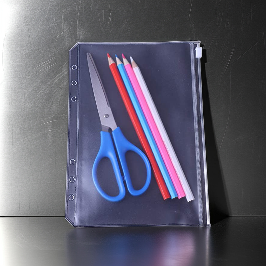 1 Pestaña A5 de Zipper para carpeta de 6 anillos (6 ring binder)