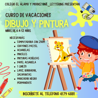 Curso de vacaciones - Dibujo y Pintura para niños de 6 a 12 años