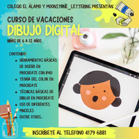 Curso de vacaciones - Dibujo Digital en iPad para niños de 6 a 12 años