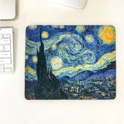 MOUSE PAD NOCHE ESTRELLADA DE VAN GOGH