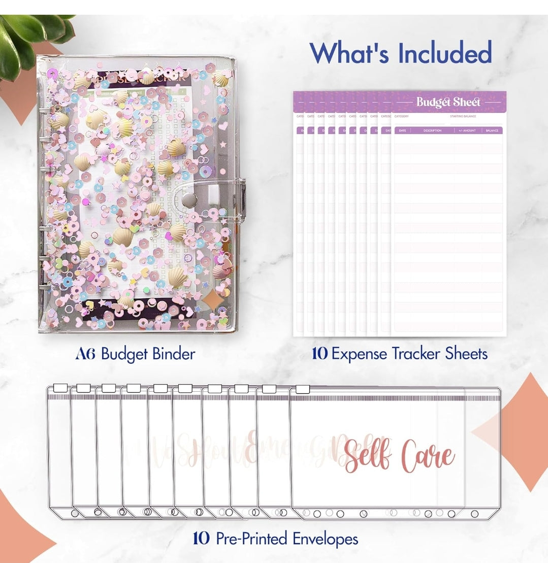 Kit de Carpeta A6 para Presupuestos Tema Mar (6 ring binder)