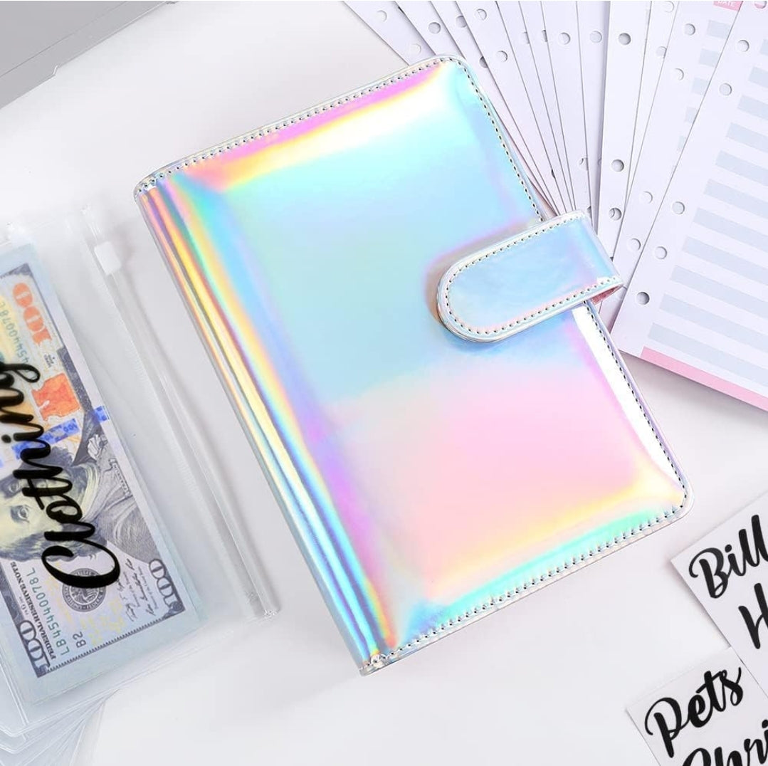 Kit de Carpeta A6 para Presupuestos Holográfica (6 ring binder)