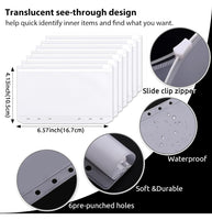 Kit de Carpeta A6 para Presupuestos Holográfica (6 ring binder)
