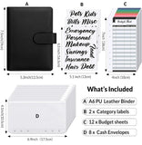 Kit de Carpeta A6 para Presupuestos Negra (6 ring binder)