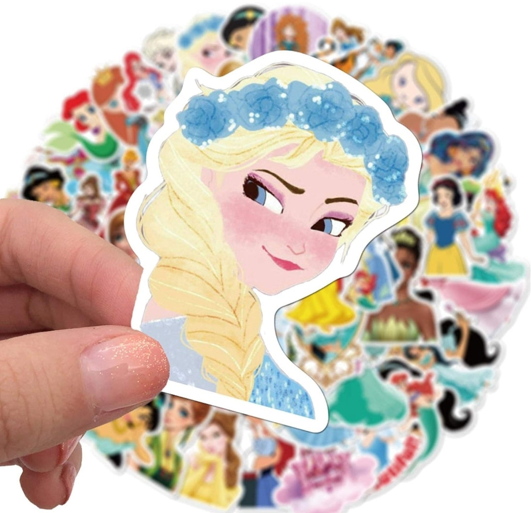 100 Stickers Princesas de Disney