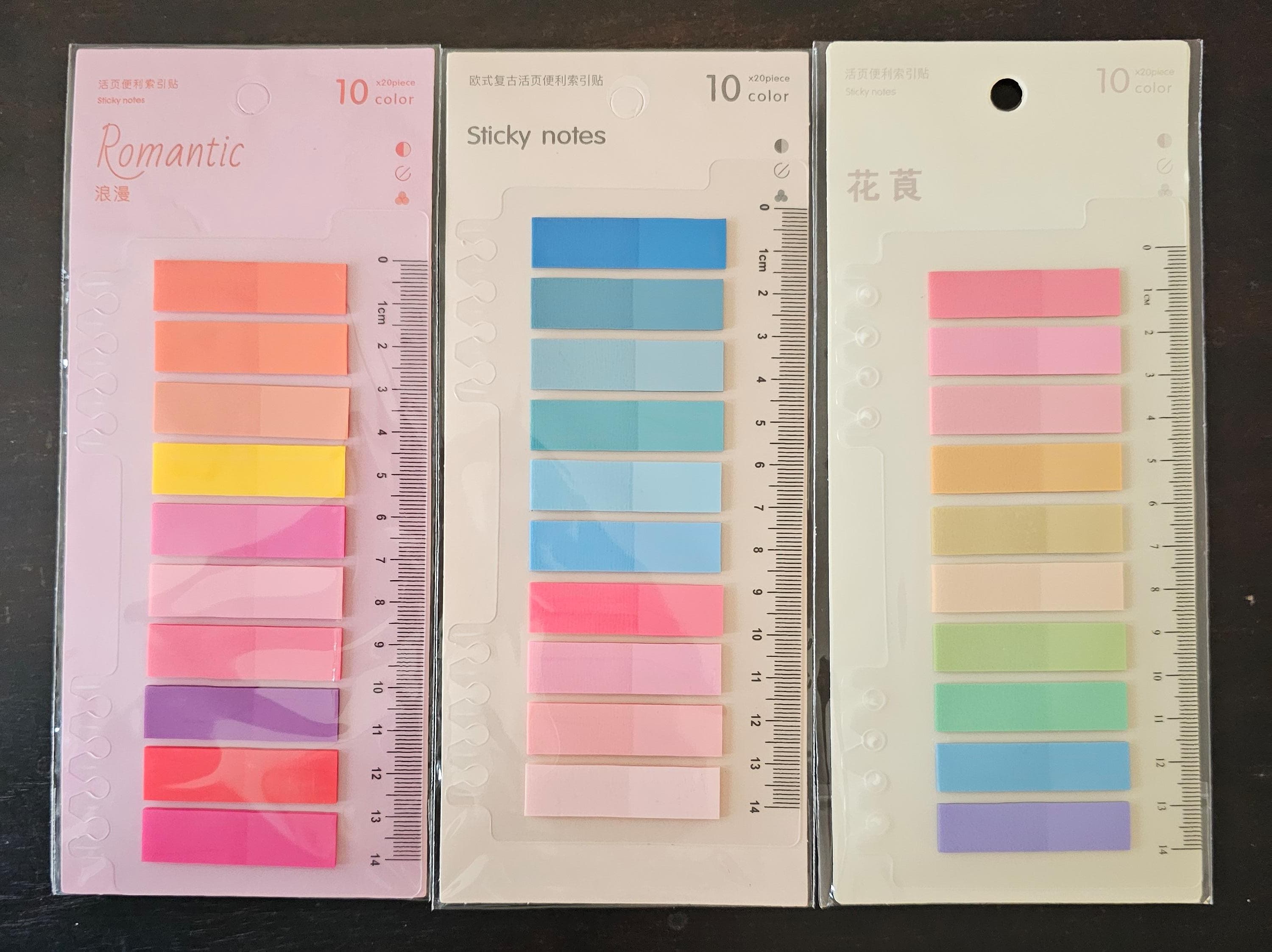 560 Notas Adhesivas De Colores – 8 Tonos Neón, 70x70 Mm, Reutilizables – Ideales Para Oficina, Escuela Y Casa