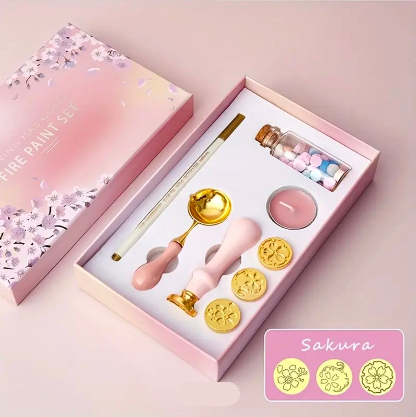 1 KIT DE SELLOS PARA CERA  / LACRE