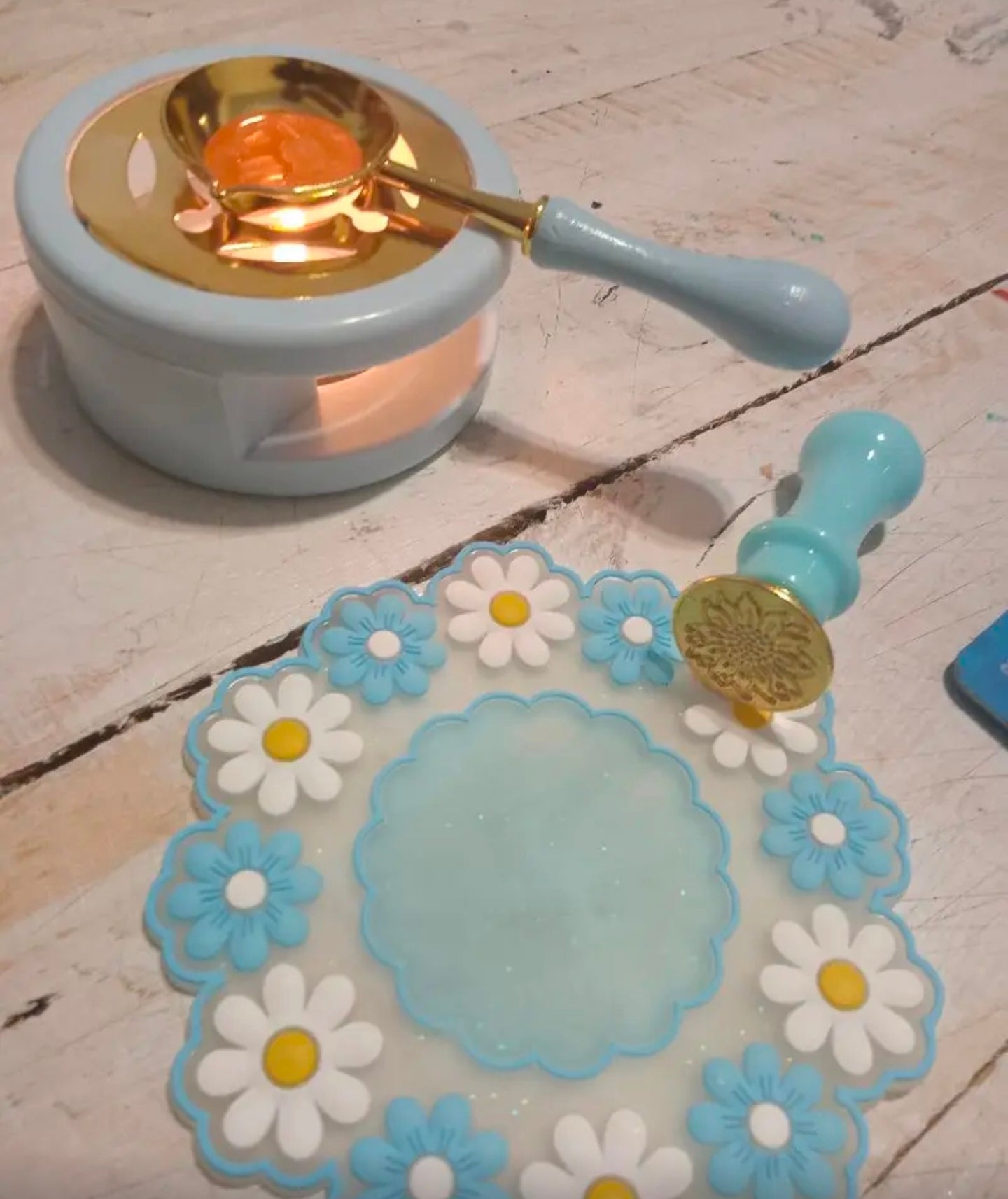 1 KIT DE SELLOS PARA CERA / LACRE