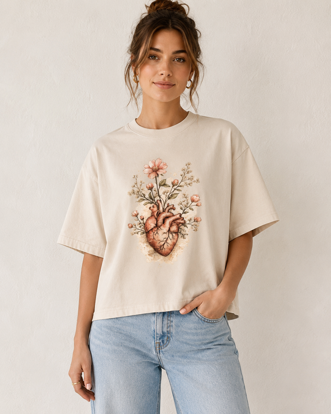 T-SHIRT PLAYERA CUIDA TU CORAZÓN — PROVERBIOS 4:23