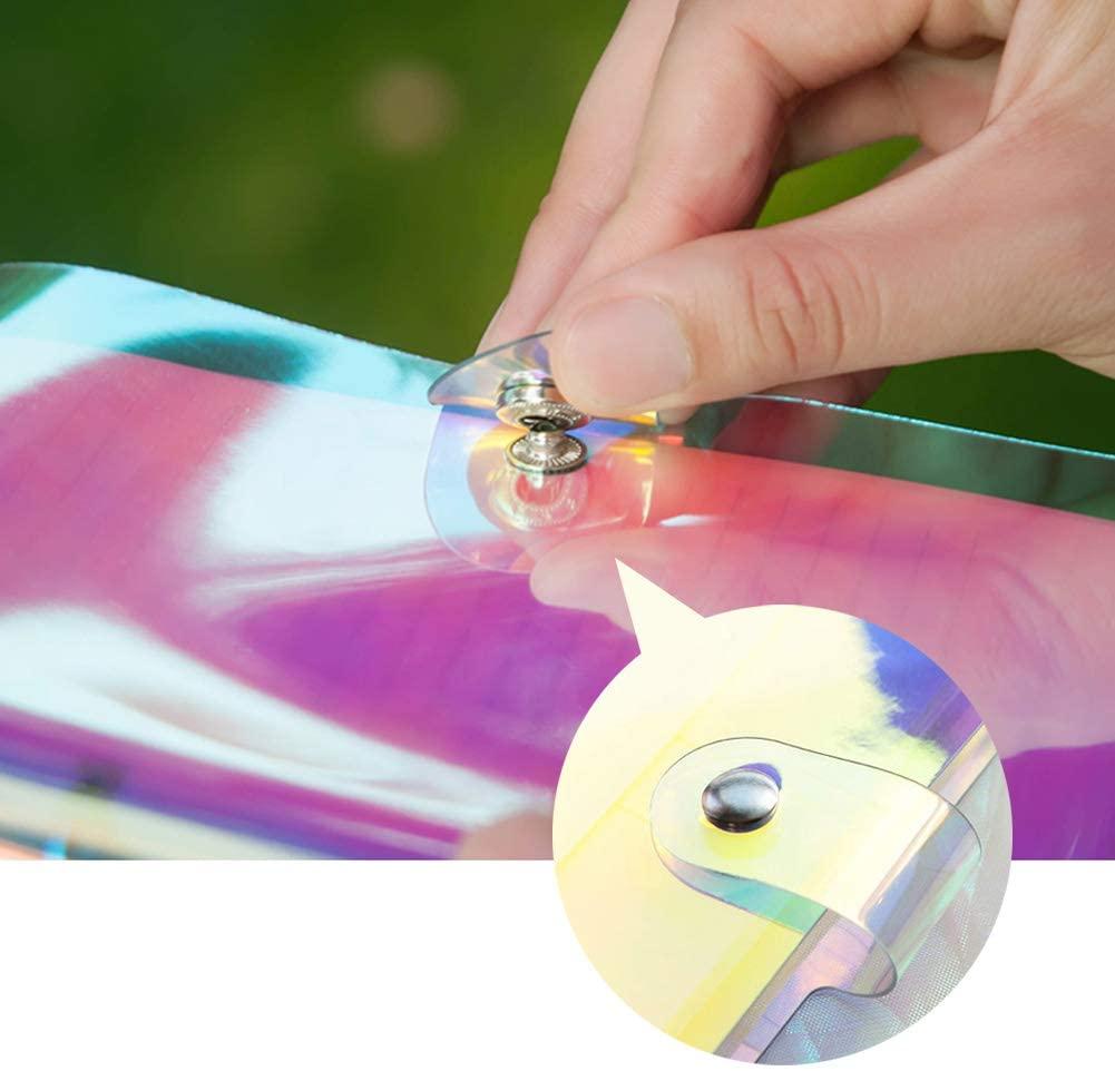 Carpeta A5 tornasol de 6 anillos (6 ring binder)