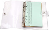 50 hojas A5 de colores, para carpeta de 6 anillos (6 ring binder)