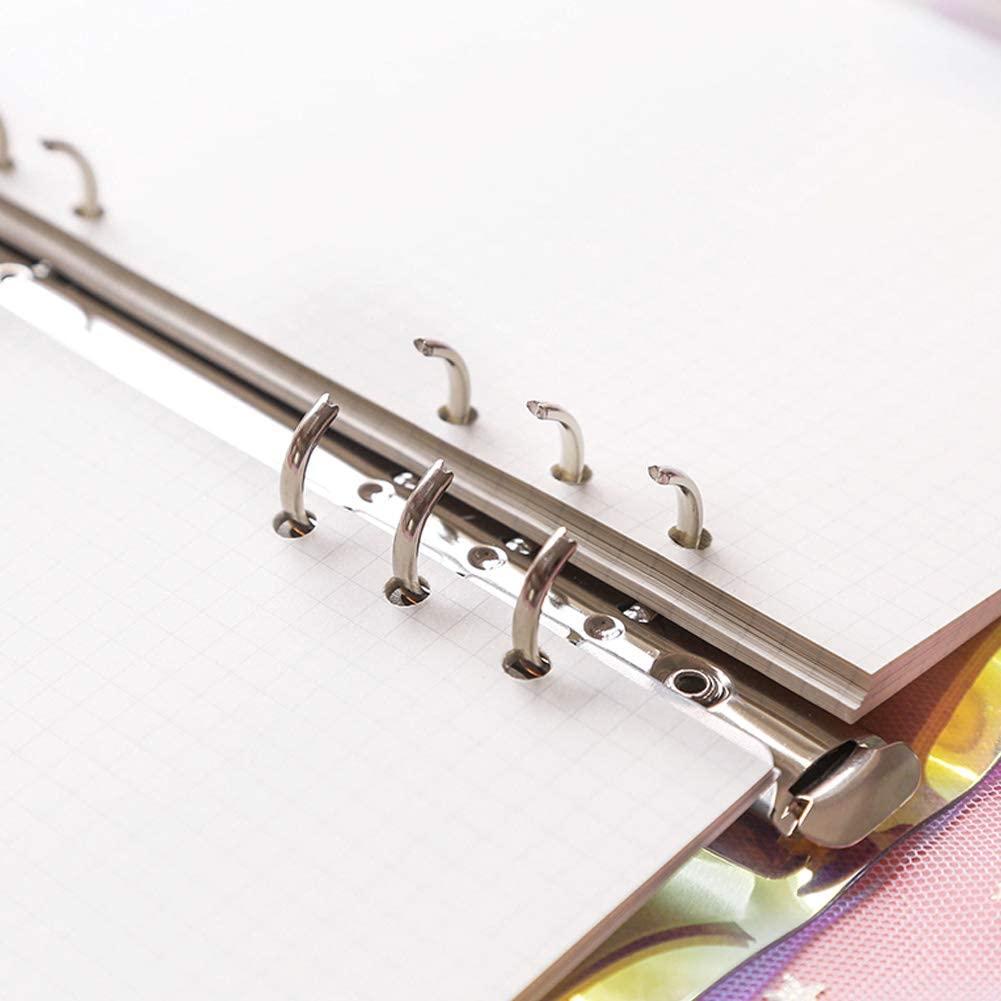 Carpeta A5 tornasol de 6 anillos (6 ring binder)