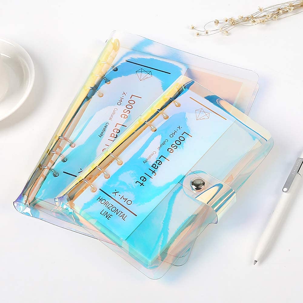 Carpeta A5 tornasol de 6 anillos (6 ring binder)