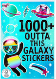 Libro de 1000 stickers para bullet journal tematica del espacio y mas