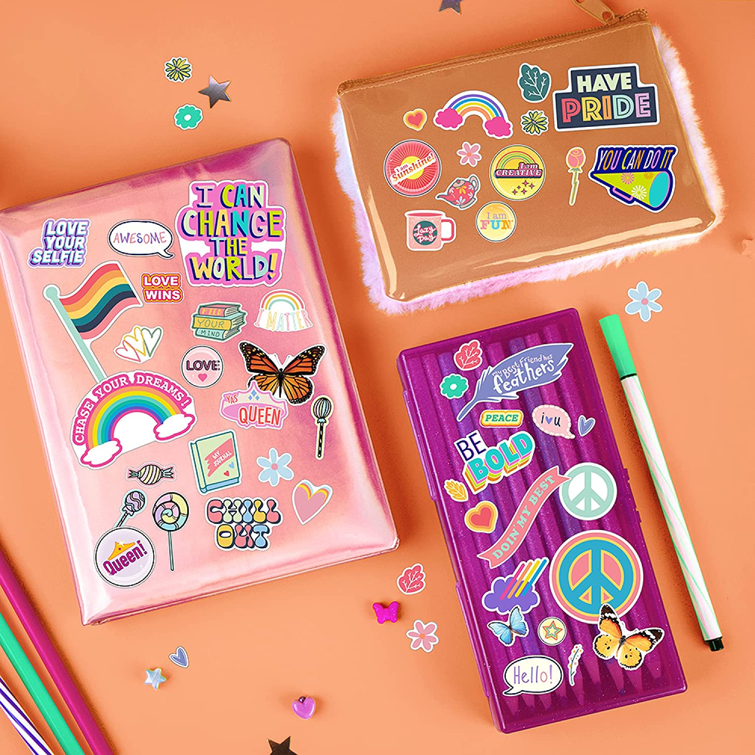 Libro de 1000 stickers para bullet journal Moonstonegt