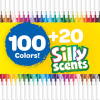 Marcadores Crayola Super tips de 120 colores