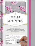 Biblia de Apuntes Rosada de Tela RVR1960
