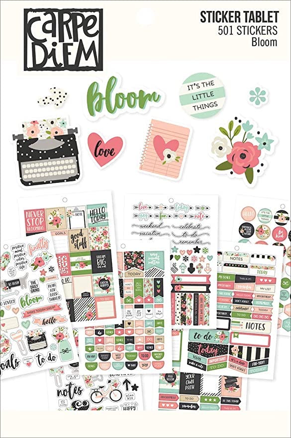 Libro de 500 Stickers para bullet journal