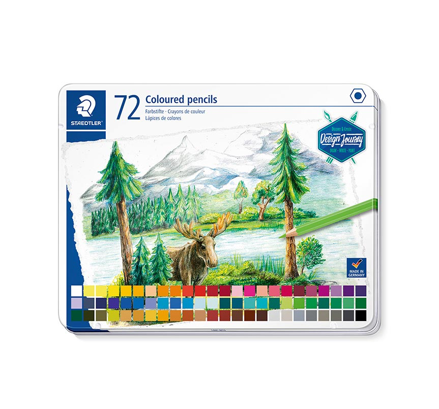 CRAYONES DE MADERA DE 72 COLORES STAEDTLER