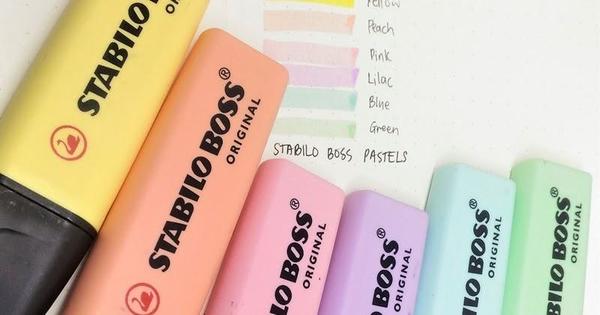 STABILO BOSS PASTEL SET 8 COLORES