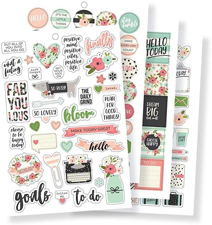 Libro de 500 Stickers para bullet journal