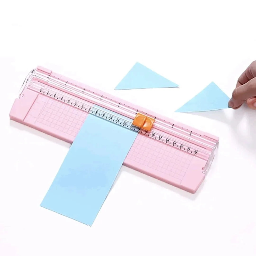 MINI GUILLOTINA PARA CORTAR PAPEL (CIZALLA)