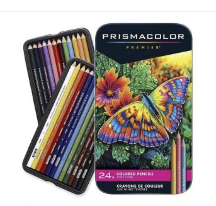 PRISMACOLOR CRAYONES DE MADERA 24 COLORES