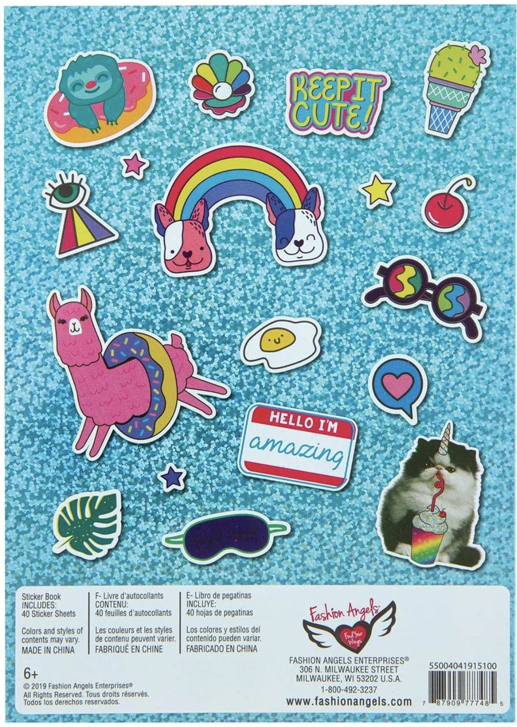 Libro de 1000 stickers para bullet journal