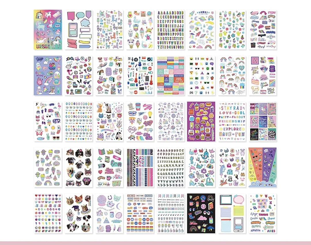 Libro de 1000 stickers para bullet journal