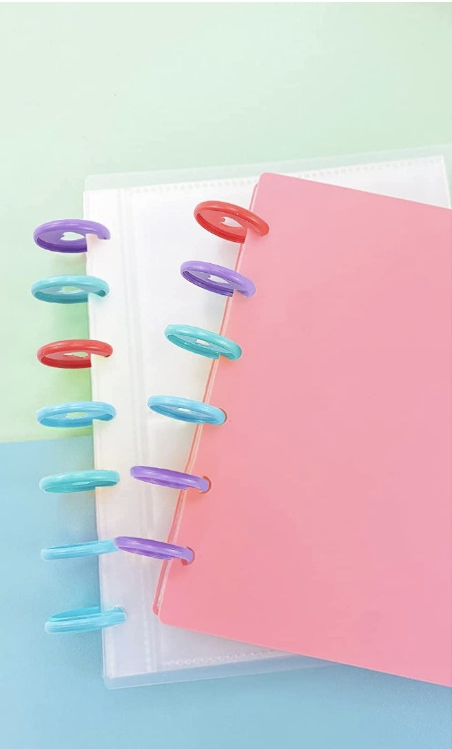 Pasta plástica para cuaderno de 8 Discos A5